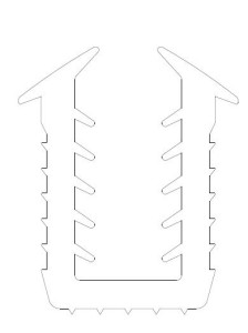 U gumeni profili za zaptivanje